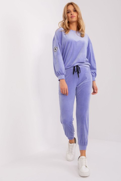 Spodnie Komplet Model DHJ-KMPL-8328.48 Light Violet - Italy Moda Italy Moda Spodnie Komplet Model DHJ-KMPL-8328.48 Light Violet - Italy Moda Italy Moda
