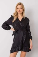 Sukienka Model DHJ-SK-11037.46P Black - Italy Moda Italy Moda Sukienka Model DHJ-SK-11037.46P Black - Italy Moda Italy Moda