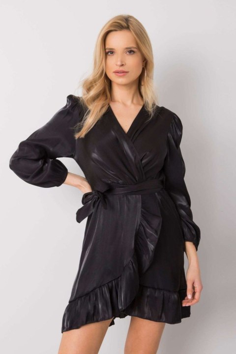 Sukienka Model DHJ-SK-11037.46P Black - Italy Moda Italy Moda Sukienka Model DHJ-SK-11037.46P Black - Italy Moda Italy Moda