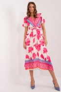 Sukienka Model DHJ-SK-11331-5.19 Dark Pink - Italy Moda Italy Moda Sukienka Model DHJ-SK-11331-5.19 Dark Pink - Italy Moda Italy Moda