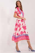Sukienka Model DHJ-SK-11331-5.19 Dark Pink - Italy Moda Italy Moda Sukienka Model DHJ-SK-11331-5.19 Dark Pink - Italy Moda Italy Moda