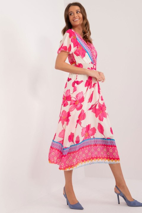 Sukienka Model DHJ-SK-11331-5.19 Dark Pink - Italy Moda Italy Moda Sukienka Model DHJ-SK-11331-5.19 Dark Pink - Italy Moda Italy Moda