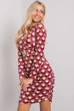 Sukienka Model DHJ-SK-12695.26P Dark Pink - Italy Moda Italy Moda