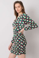Sukienka Model DHJ-SK-12695.26P Green - Italy Moda Italy Moda Sukienka Model DHJ-SK-12695.26P Green - Italy Moda Italy Moda