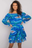 Sukienka Model DHJ-SK-15015-1.48P Dark Blue - Italy Moda Italy Moda Sukienka Model DHJ-SK-15015-1.48P Dark Blue - Italy Moda Italy Moda