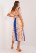 Sukienka Model DHJ-SK-15967-2.86 Orange - Italy Moda Italy Moda Sukienka Model DHJ-SK-15967-2.86 Orange - Italy Moda Italy Moda
