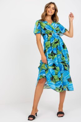 Sukienka Model DHJ-SK-15967.54P Black/Blue - Italy Moda Italy Moda