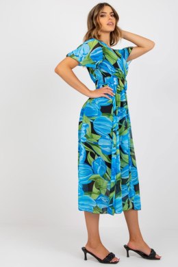 Sukienka Model DHJ-SK-15967.54P Black/Blue - Italy Moda Italy Moda