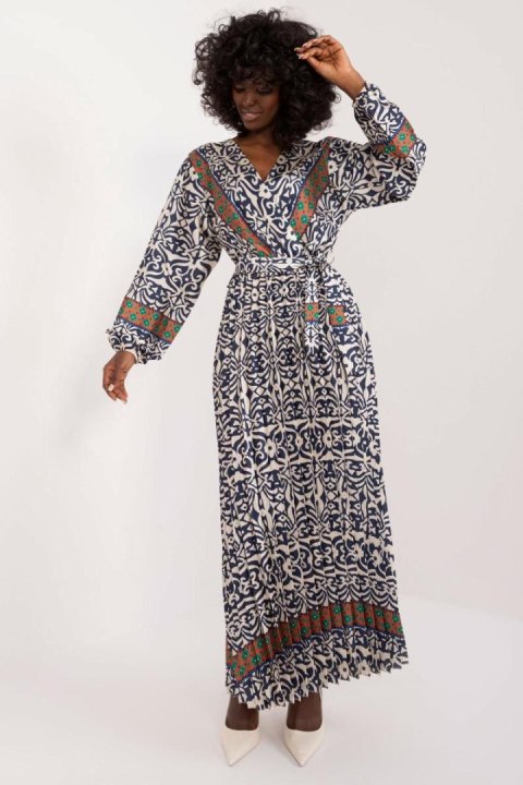 Sukienka Model DHJ-SK-16656.13X Navy - Italy Moda Italy Moda Sukienka Model DHJ-SK-16656.13X Navy - Italy Moda Italy Moda