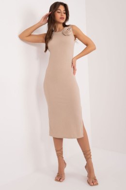Sukienka Model DHJ-SK-17732.22 Dark Beige - Italy Moda Italy Moda