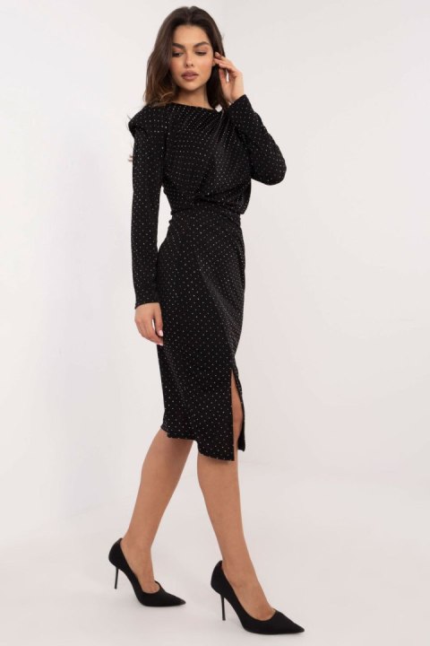 Sukienka Model DHJ-SK-18206.67 Black - Italy Moda Italy Moda Sukienka Model DHJ-SK-18206.67 Black - Italy Moda Italy Moda