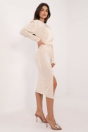 Sukienka Model DHJ-SK-18206.67 Light Beige - Italy Moda Italy Moda Sukienka Model DHJ-SK-18206.67 Light Beige - Italy Moda Italy Moda