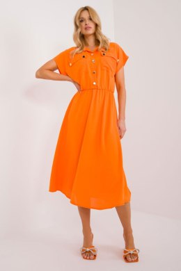 Sukienka Model DHJ-SK-19002.31 Orange - Italy Moda Italy Moda