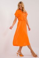 Sukienka Model DHJ-SK-19002.31 Orange - Italy Moda Italy Moda Sukienka Model DHJ-SK-19002.31 Orange - Italy Moda Italy Moda