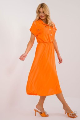 Sukienka Model DHJ-SK-19002.31 Orange - Italy Moda Italy Moda