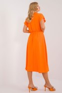 Sukienka Model DHJ-SK-19002.31 Orange - Italy Moda Italy Moda Sukienka Model DHJ-SK-19002.31 Orange - Italy Moda Italy Moda