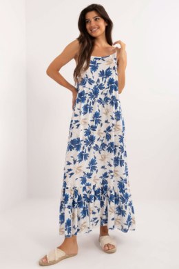 Sukienka Model DHJ-SK-7772.25 Cobalt - Italy Moda Italy Moda