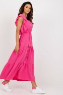 Sukienka Model DHJ-SK-8352.04 Dark Pink - Italy Moda Italy Moda Sukienka Model DHJ-SK-8352.04 Dark Pink - Italy Moda Italy Moda