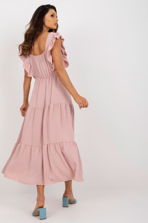 Sukienka Model DHJ-SK-8352.04 Light Pink - Italy Moda Italy Moda Sukienka Model DHJ-SK-8352.04 Light Pink - Italy Moda Italy Moda