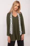 Sweter Damski Model DHJ-BZ-19226.91 Khaki - Italy Moda Italy Moda Sweter Damski Model DHJ-BZ-19226.91 Khaki - Italy Moda Italy Moda