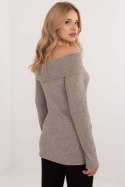Sweter Damski Model DHJ-SW-A2449.33 Dark Beige - Italy Moda Italy Moda Sweter Damski Model DHJ-SW-A2449.33 Dark Beige - Italy Moda Italy Moda