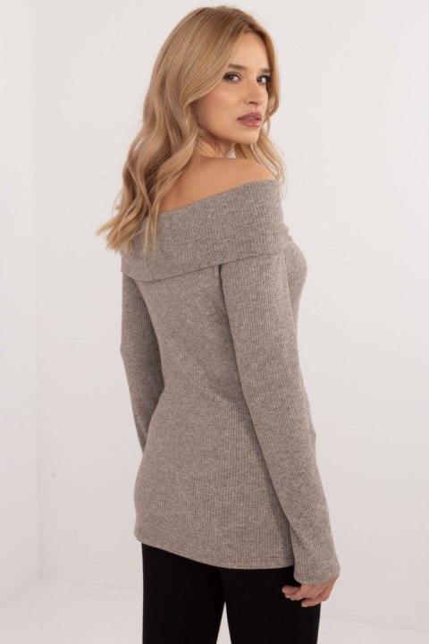 Sweter Damski Model DHJ-SW-A2449.33 Dark Beige - Italy Moda Italy Moda Sweter Damski Model DHJ-SW-A2449.33 Dark Beige - Italy Moda Italy Moda