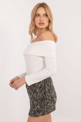 Sweter Damski Model DHJ-SW-A2449.33 Ecru - Italy Moda Italy Moda