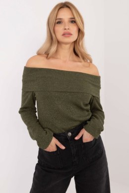 Sweter Damski Model DHJ-SW-A2449.33 Khaki - Italy Moda Italy Moda