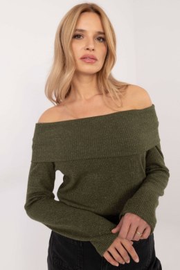 Sweter Damski Model DHJ-SW-A2449.33 Khaki - Italy Moda Italy Moda