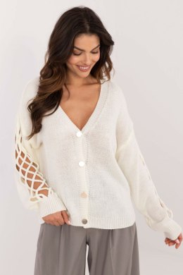 Sweter Damski Model MI-SW-2908.28 Ecru - Italy Moda Italy Moda