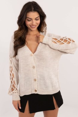 Sweter Damski Model MI-SW-2908.28 Light Beige - Italy Moda Italy Moda