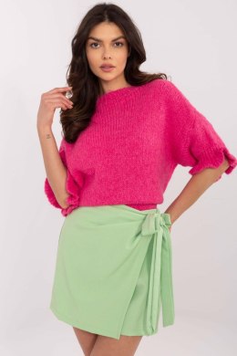 Sweter Damski Model MI-SW-2913.99 Fluo Pink - Italy Moda Italy Moda