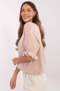 Sweter Damski Model MI-SW-2913.99 Light Pink - Italy Moda Italy Moda Sweter Damski Model MI-SW-2913.99 Light Pink - Italy Moda Italy Moda