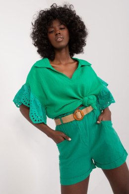 Szorty Damskie Model DHJ-SN-2598.29X Green - Italy Moda Italy Moda