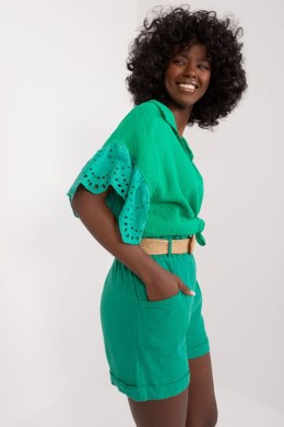 Szorty Damskie Model DHJ-SN-2598.29X Green - Italy Moda Italy Moda