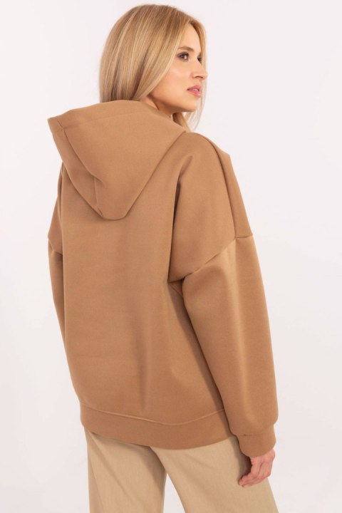 Bluza Damska Model DHJ-BL-A8695.65P Camel - Italy Moda Italy Moda Bluza Damska Model DHJ-BL-A8695.65P Camel - Italy Moda Italy Moda