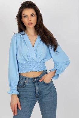 Bluzka Model DHJ-BZ-13866.92P Light Blue - Italy Moda Italy Moda