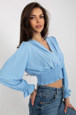 Bluzka Model DHJ-BZ-13866.92P Light Blue - Italy Moda Italy Moda