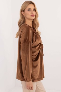 Bluzka Model DHJ-BZ-19902.49P Light Brown - Italy Moda Italy Moda