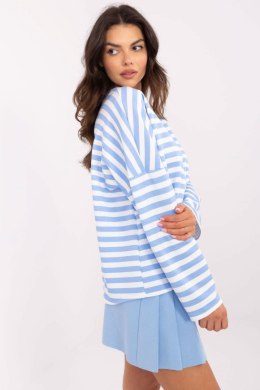 Bluzka Model MI-BZ-391739-1.19 White/Blue - Italy Moda Italy Moda