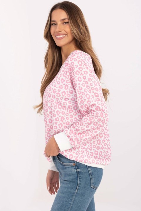 Bluzka Model MI-BZ-M742.86 Pink - Italy Moda Italy Moda Bluzka Model MI-BZ-M742.86 Pink - Italy Moda Italy Moda