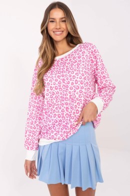 Bluzka Model MI-BZ-M742.86 White/Pink - Italy Moda Italy Moda