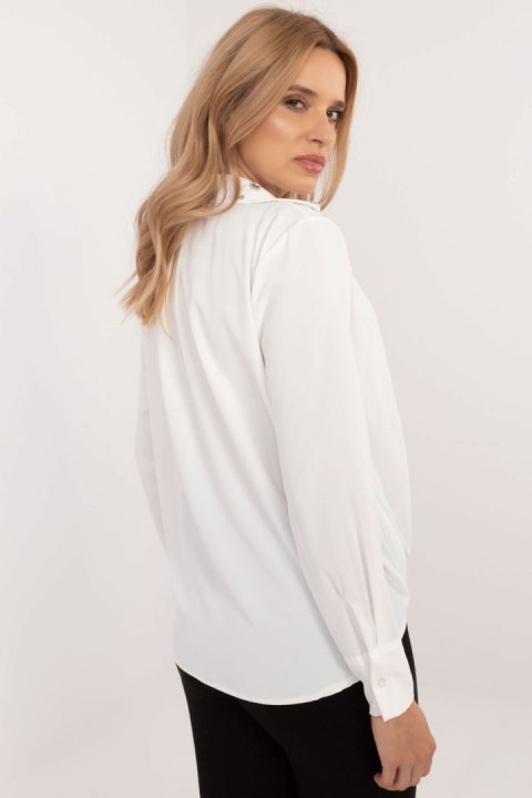 Koszula Damska Model DHJ-KS-15260.96 White - Italy Moda Italy Moda Koszula Damska Model DHJ-KS-15260.96 White - Italy Moda Italy Moda