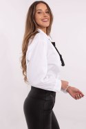 Koszula Damska Model DHJ-KS-9236.92P White - Italy Moda Italy Moda Koszula Damska Model DHJ-KS-9236.92P White - Italy Moda Italy Moda