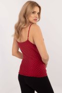 Koszulka Top Model DHJ-TP-20051.78 Bordo - Italy Moda Italy Moda Koszulka Top Model DHJ-TP-20051.78 Bordo - Italy Moda Italy Moda