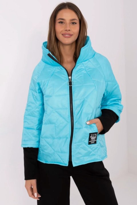 Kurtka Damska Model MI-KR-9002.71P Turkus - Italy Moda Italy Moda Kurtka Damska Model MI-KR-9002.71P Turkus - Italy Moda Italy Moda