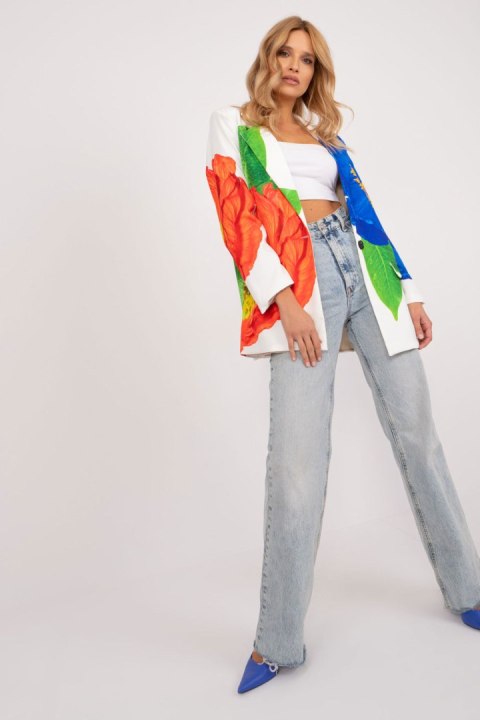 Marynarka Model DHJ-MA-18525-19.12X Ecru - Italy Moda Italy Moda Marynarka Model DHJ-MA-18525-19.12X Ecru - Italy Moda Italy Moda