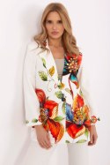Marynarka Model DHJ-MA-18525-31.87 Ecru - Italy Moda Italy Moda Marynarka Model DHJ-MA-18525-31.87 Ecru - Italy Moda Italy Moda