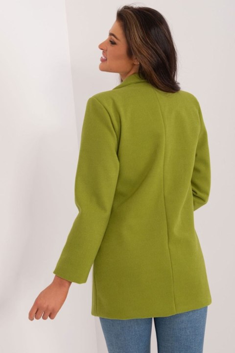 Marynarka Model DHJ-MA-18598.12X Oliwka - Italy Moda Italy Moda Marynarka Model DHJ-MA-18598.12X Oliwka - Italy Moda Italy Moda