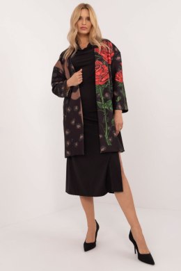 Płaszcz Damski Model DHJ-PL-19821.60P Black - Italy Moda Italy Moda
